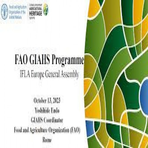 Introduction to GIAHS